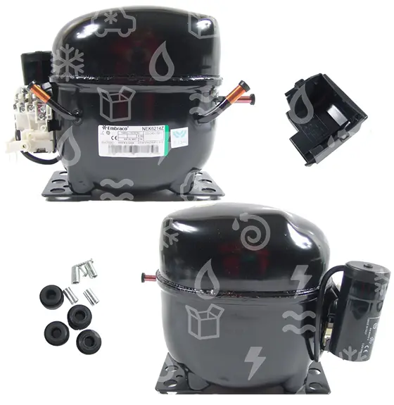 kompresor EMBRACO NEK6214Z, HBP - R134a, 220 - 240 V, 50 Hz (T6213